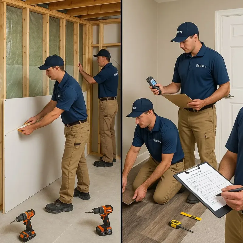 Repairs and Reconstruction process in Carthage, TX
