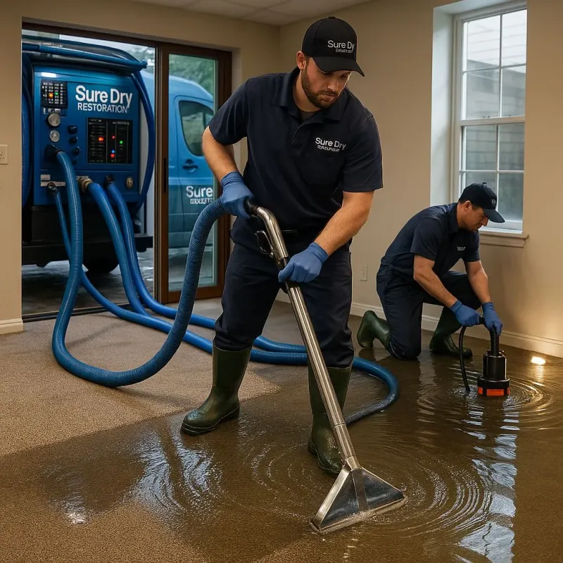 Water Extraction and Removal process in Carthage, TX